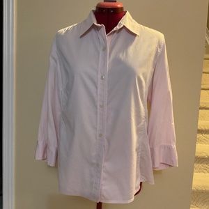 Banana republic women’s pastel pink shirt